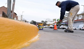 LA DIRECCIN DE TRNSITO MUNICIPAL AVANZA CON LAS TAREAS DE MANTENIMIENTO VIAL